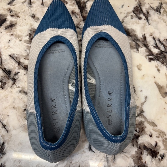 Serra Recycled Flats Pointed Toe SZ 8 - Picture 4 of 5